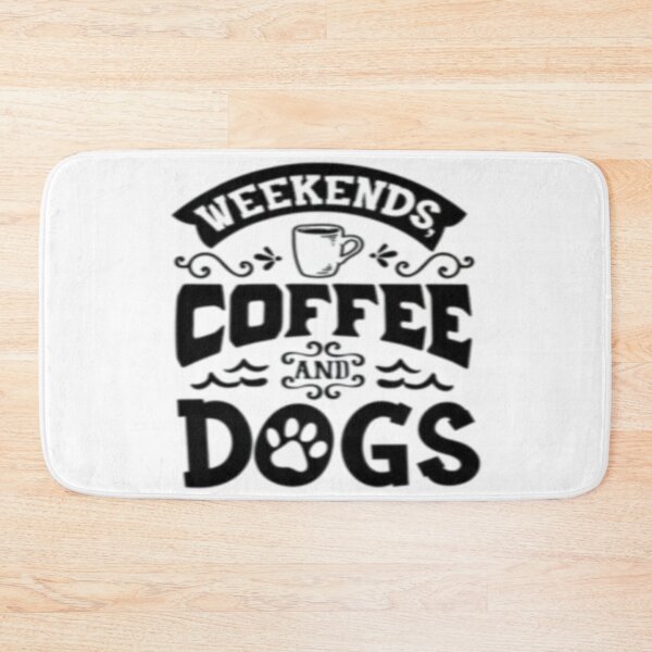 Item preview, Weekends Coffee and Dogs designed and sold by szydelkowanika.