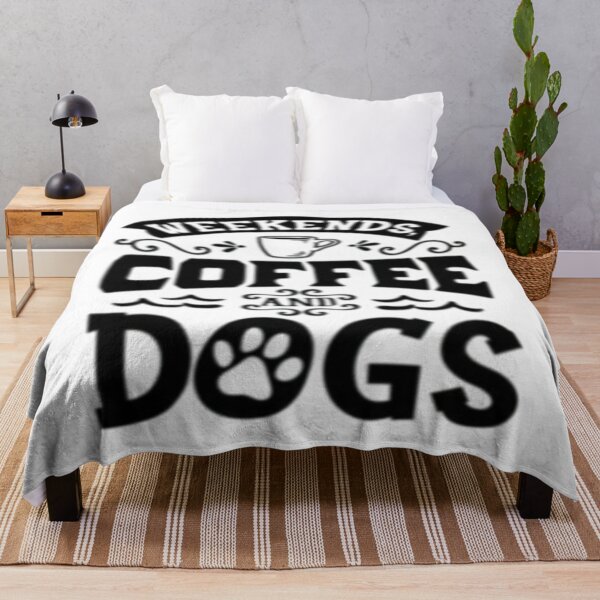 Item preview, Weekends Coffee and Dogs designed and sold by szydelkowanika.