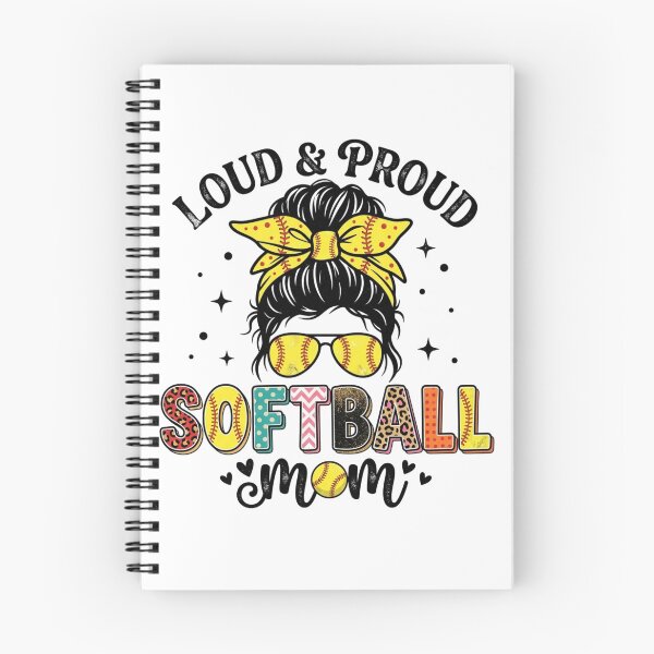 Item preview, Softball Mom Life – Messy Bun Sunglasses Softball Bow Graphic designed and sold by DoodloraStudio.