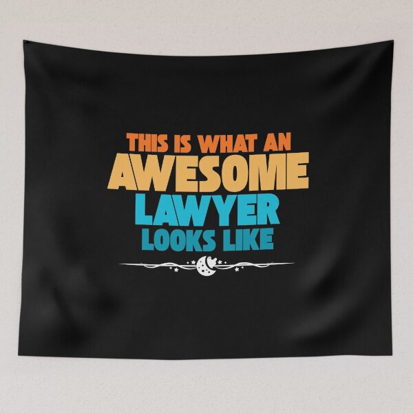Item preview, This is what an awesome lawyer looks like Classic Funny T-Shirt designed and sold by OldSkullDesigns.