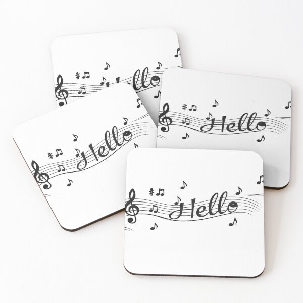 Item preview, cheerful notes of music t-shirt  designed and sold by Troll Art & Delete.