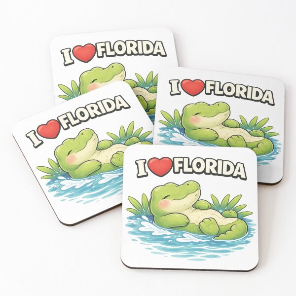 Item preview, I Love Florida Alligator designed and sold by PamLeeDesign.