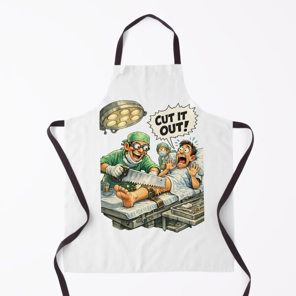 Item preview, caricature of a surgeon t-shirt  designed and sold by Troll Art & Delete.