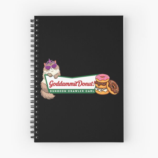 Item preview, Princess Donut Goddammit Donut , Dungeon Crawler Carl, Fantasy Book Reader Geeky Cat Lover designed and sold by Frizz-Nie.