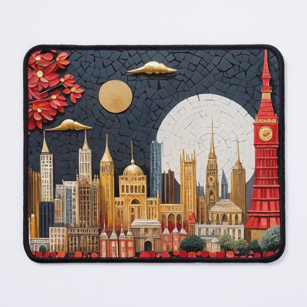 Item preview, Mosaic Metropolis designed and sold by Undersea Ai Art.