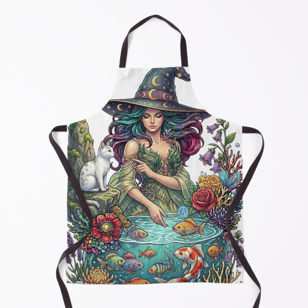Artikelvorschau, Eine wunderschöne und freundliche junge Hexe entworfen und verkauft von PP&RAINBOW SHOP.