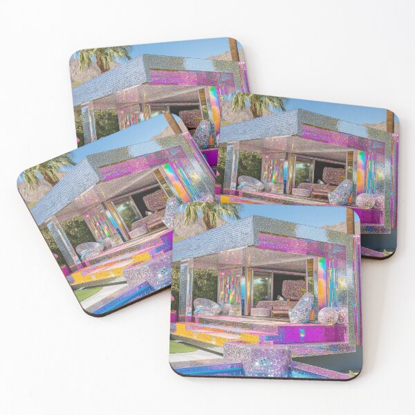 Item preview, Palm Springs Glitter House designed and sold by DreamerBot.