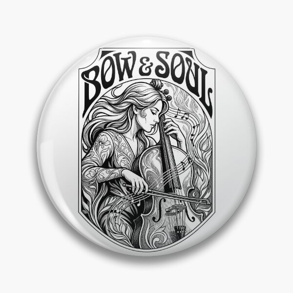 Item preview, Cellist Cello Player Girl Bow Soul Vintage Woman Musician designed and sold by GrandeDuc.