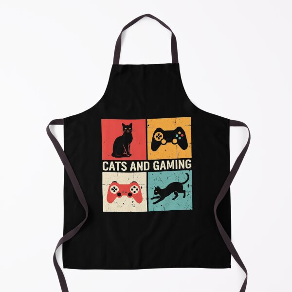 Item preview, Cats And Gaming Retro Four Square Tee designed and sold by OlyvieArt.