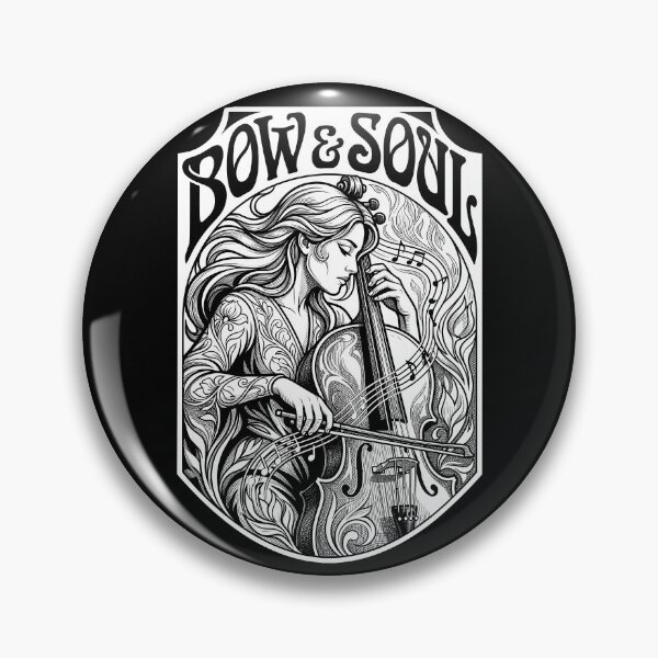 Item preview, Cellist Cello Player Girl Bow Soul Vintage Woman Musician designed and sold by GrandeDuc.