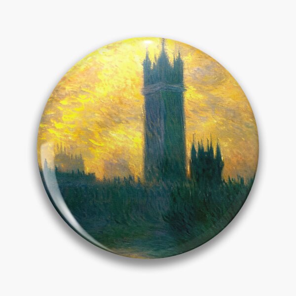 Item preview, Houses of Parliament: Mist-Enveloped Gothic Silhouette  designed and sold by artdesignsnow.