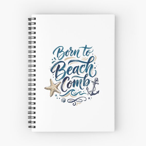Item preview, Born to Beachcomb designed and sold by Birdie and Flynn.