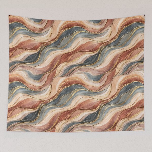 Item preview, Earth Tone Marble Flow designed and sold by Forged in the Warp.