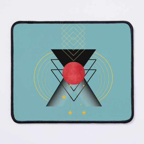 Item preview, Modern Geometric Abstract Design – Minimal Teal Aesthetic designed and sold by SMHaven93.