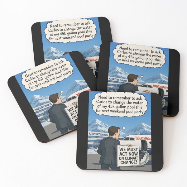 Item preview, Climate Hypocrisy designed and sold by Junior-Design.