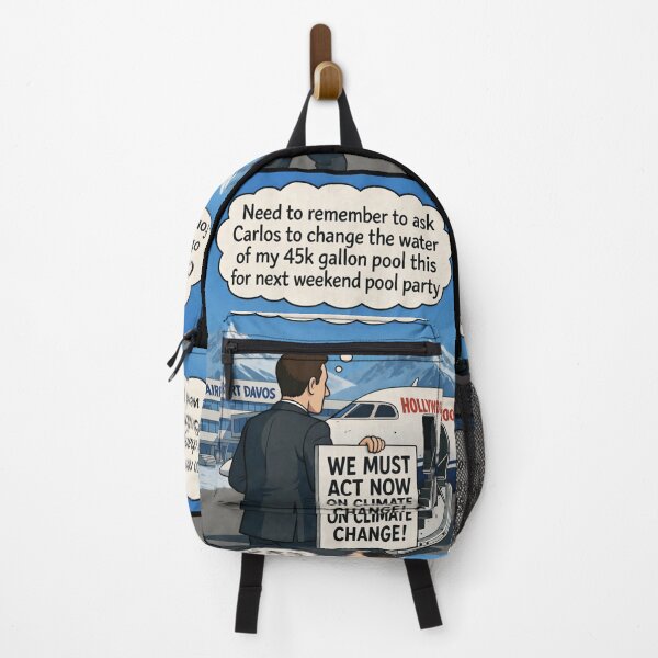 Item preview, Climate Hypocrisy designed and sold by Junior-Design.