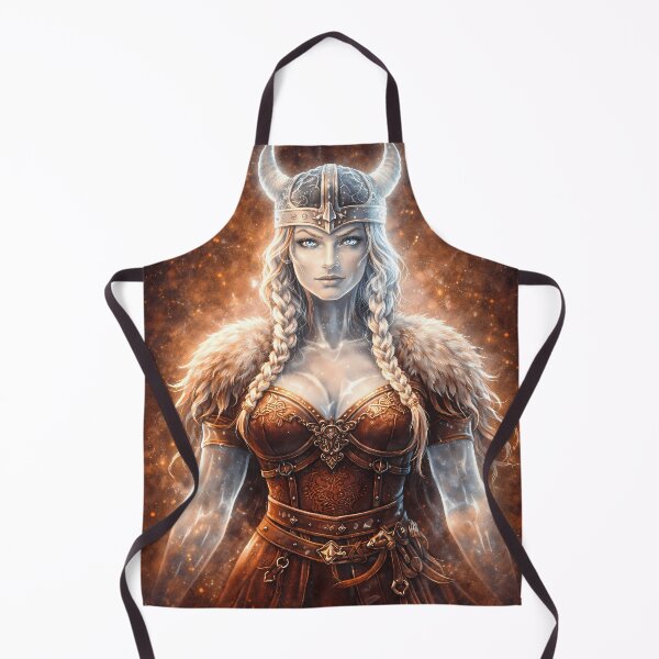 Item preview, Viking Warrior Woman Glowing Fantasy Art designed and sold by KnitOfShadoF.