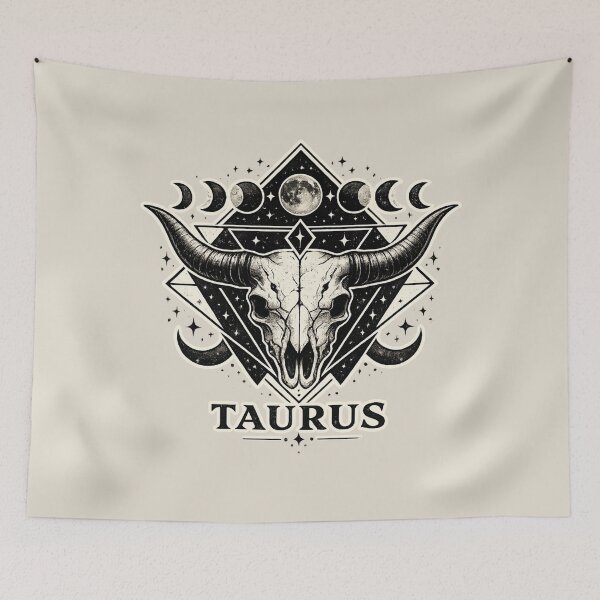Item preview, Celestial Taurus Bull Skull Design designed and sold by 97Ts.