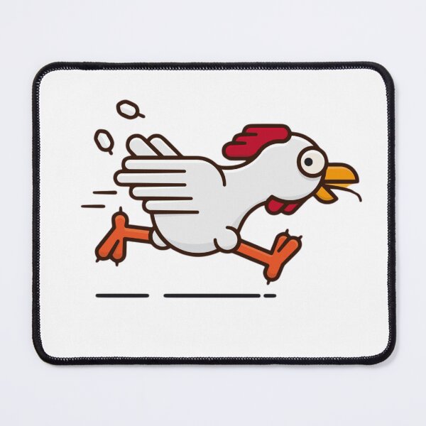 Item preview, Funny Running Chicken Shirt – Panic Mode Meme – Chaotic Animal Humor designed and sold by ZYNORAworld.