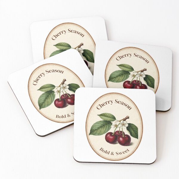 Item preview, Cherry Season — Vintage Botanical Cherry T-Shirt designed and sold by Panom Suavichien.