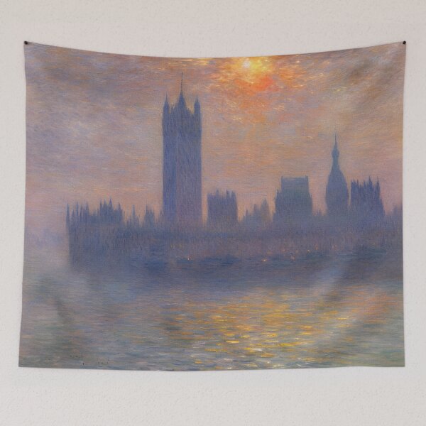 Item preview, Houses of Parliament: Effect of Sunlight in the Fog designed and sold by artdesignsnow.