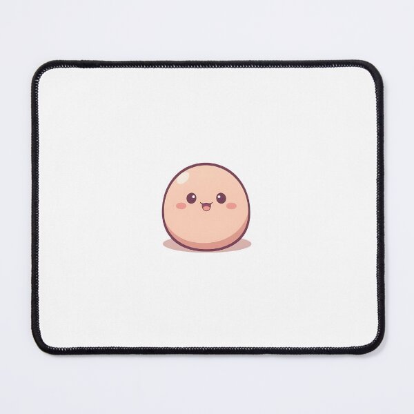 Item preview, Cute Kawaii Blob Sticker – Happy Soft Aesthetic Character – Minimal Pastel Mood Sticker for Laptop, Phone & Journal designed and sold by HKD-Design.