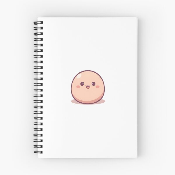 Item preview, Cute Kawaii Blob Sticker – Happy Soft Aesthetic Character – Minimal Pastel Mood Sticker for Laptop, Phone & Journal designed and sold by HKD-Design.