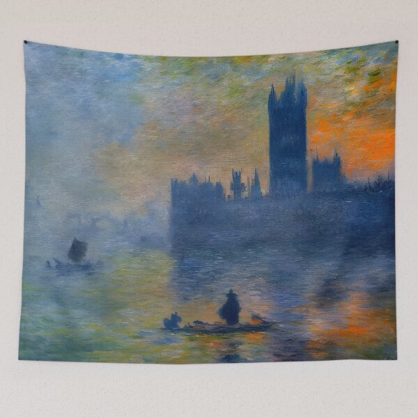 Item preview, Houses of Parliament: Fog Effect designed and sold by artdesignsnow.