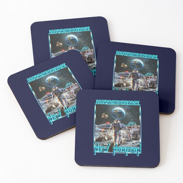 Item preview, Lunar Moon Base New Horizon designed and sold by Tripp Art Studio.