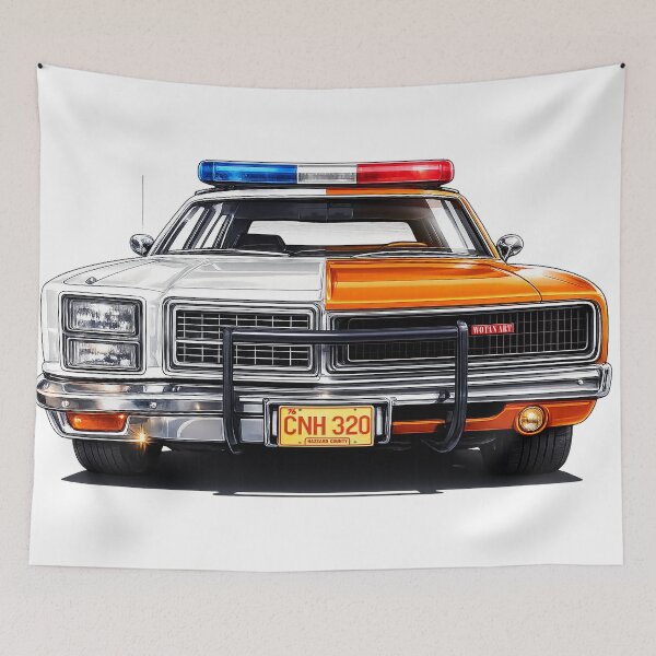 Item preview, Dukes of Hazzard / The Sheriff, Make Me Afraid designed and sold by WotanArt.