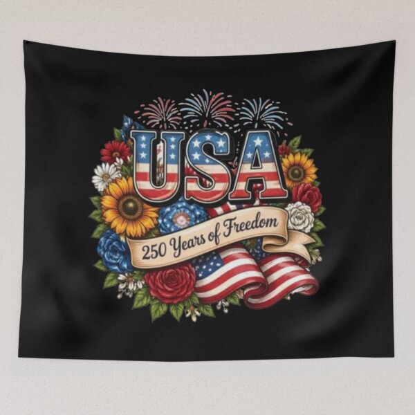 Item preview, USA 250 Years of Freedom Patriotic designed and sold by szydelkowanika.