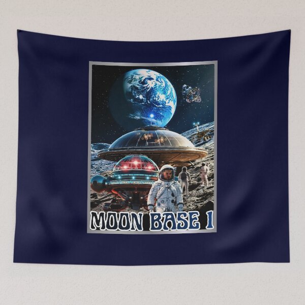 Item preview,  Moon Base I (New Horizon) designed and sold by Tripp Art Studio.