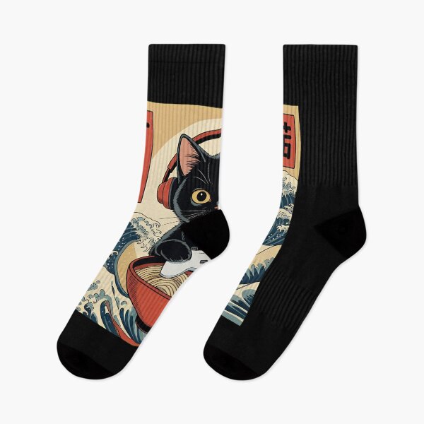 Item preview, Gamer Cat Ramen Waves Baby Onesie designed and sold by OlyvieArt.