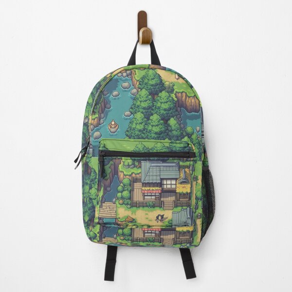 Item preview, Sleepy 32-Bit Village designed and sold by NijiWorld.