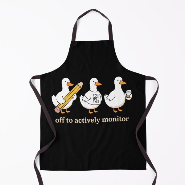 Item preview, Off To Actively Monitor Simple White Duck Trio Pencil Coffee You Got This Teacher designed and sold by graphixpolash.