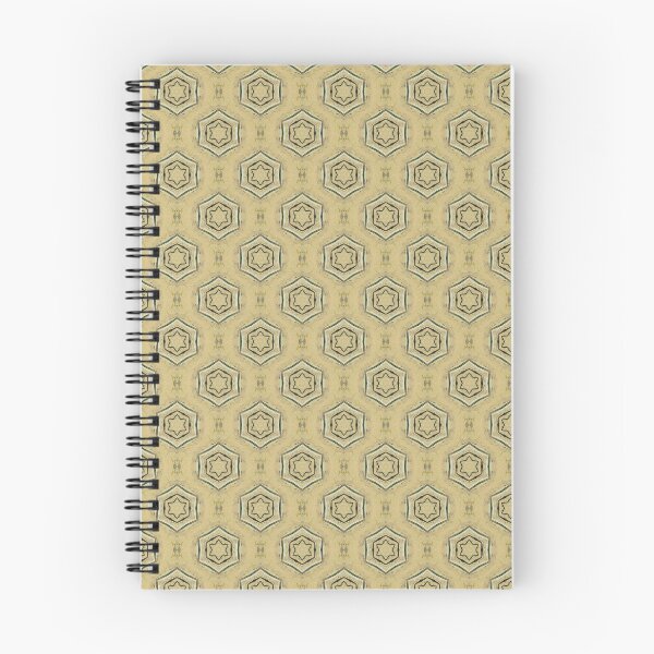 Item preview, Hexagon Star Geometric Pattern in Yellow designed and sold by Artistestella.