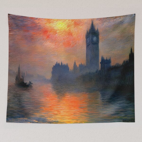 Item preview, Houses of Parliament at Sunset designed and sold by artdesignsnow.