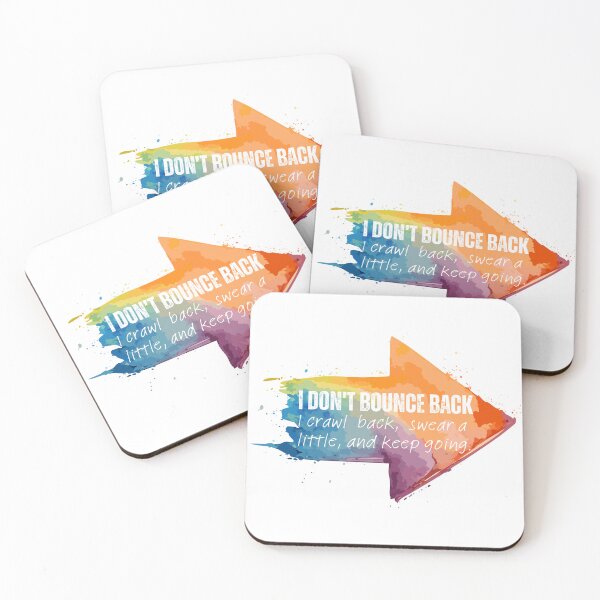 Item preview, I don't bounce back... designed and sold by bruise+blush.