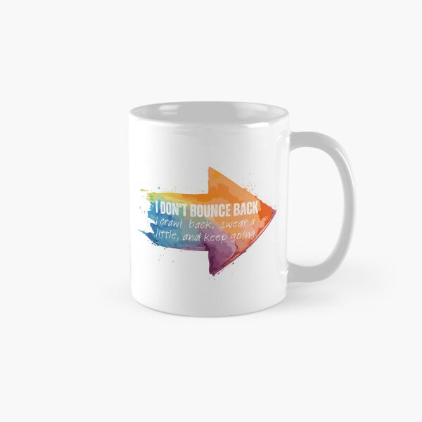 Item preview, I don't bounce back... designed and sold by bruise+blush.