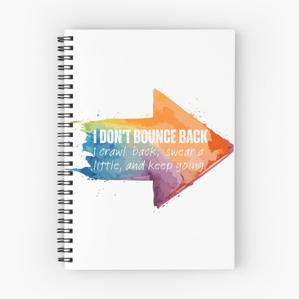 Item preview, I don't bounce back... designed and sold by bruise+blush.