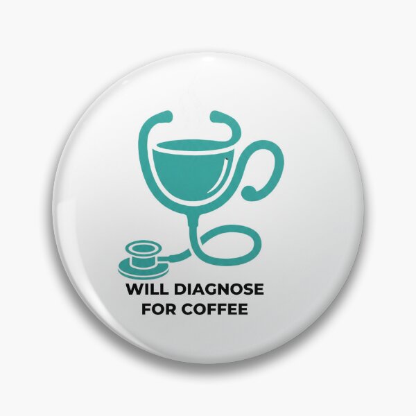 Item preview, Will Diagnose for Coffee Doctor Mug - Funny Doctor Gift - Medical Pun designed and sold by MagicalThreads.