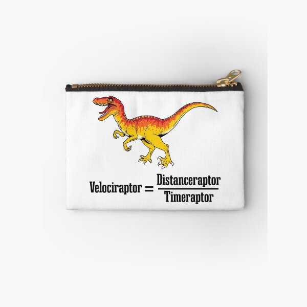 Item preview, Velociraptor Dinosaur Physics Pun designed and sold by mrhighsky.