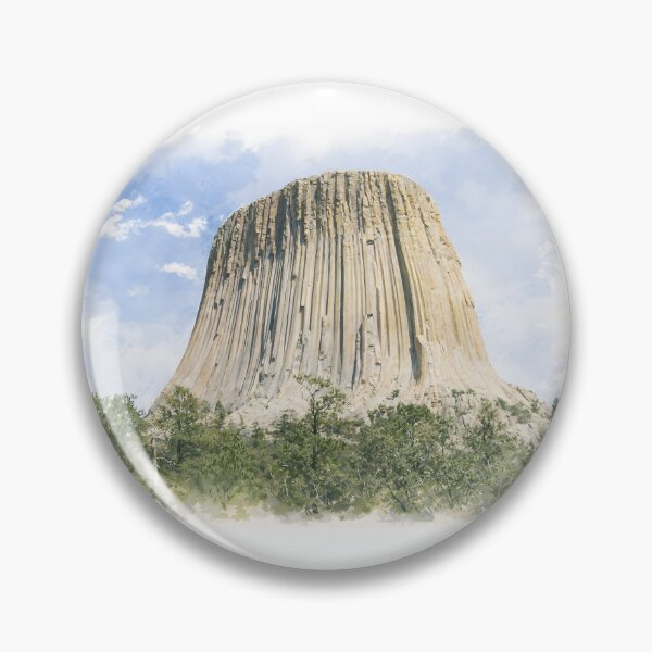 Item preview, Devils Tower National Monument designed and sold by HOMETOWN86.