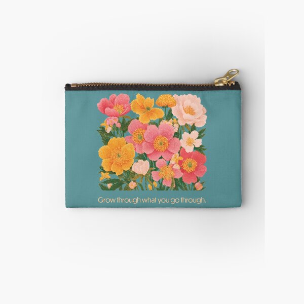 Item preview, Wildflowers Don’t Need Permission – Floral Typography Quote Design designed and sold by BobaBunny76.