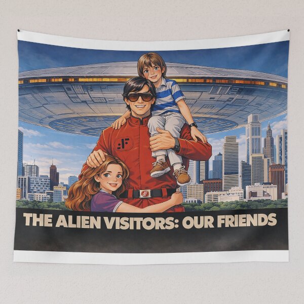 Item preview, V the visitors poster designed and sold by WotanArt.