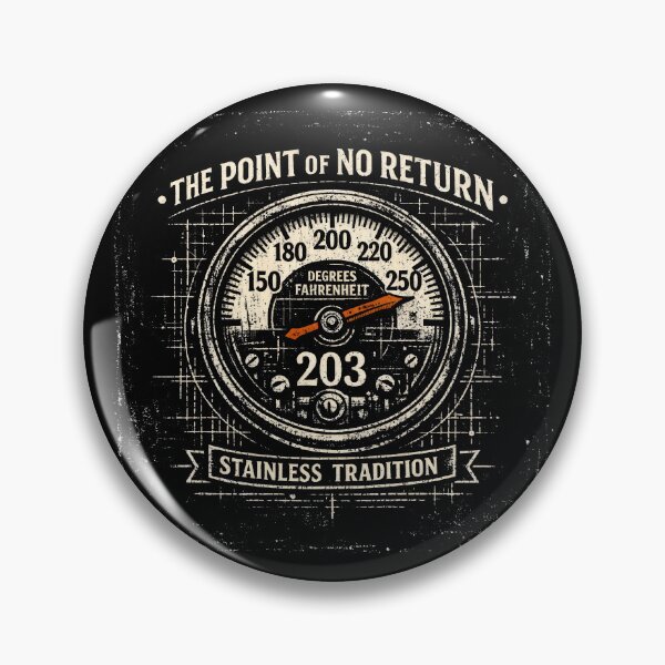 Item preview, Point of No Return Stainless Tradition Gauge designed and sold by SplashTastic.