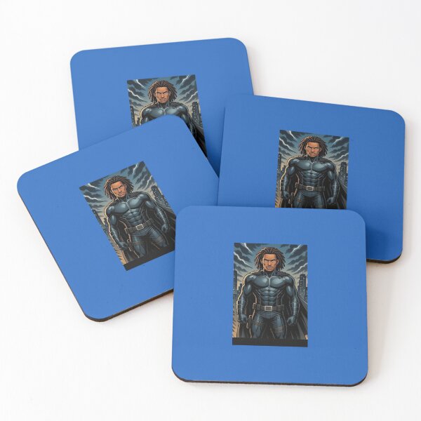 Item preview, Superhero with dreadlocks designed and sold by Match1Mustie.