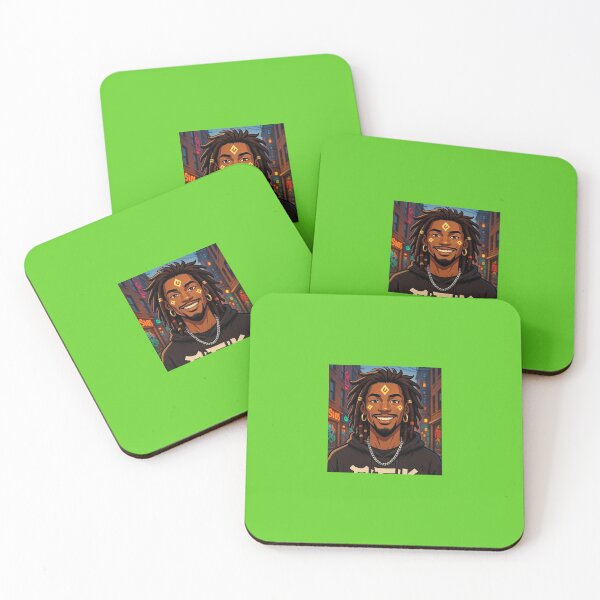 Item preview, Dreadlock hip hop art designed and sold by Match1Mustie.
