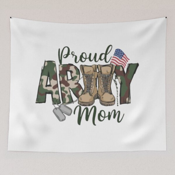 Item preview, Army Mom designed and sold by szydelkowanika.