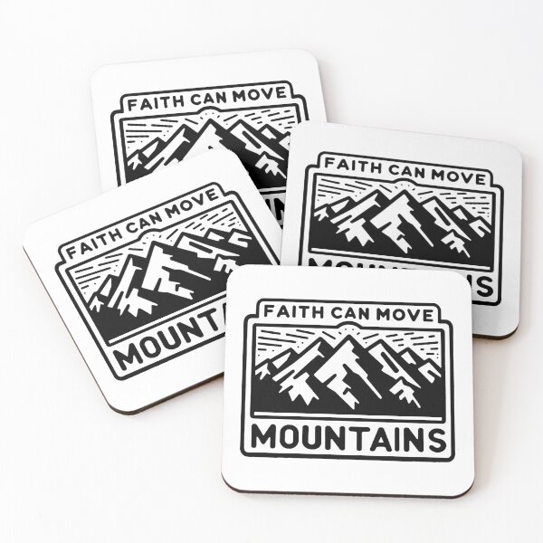 Item preview, Matthew 17:20 Faith Can Move Mountains designed and sold by plushism.